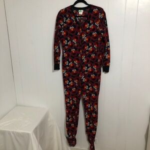 Womens Sesame Street Elmo Pyjamas. Size Small